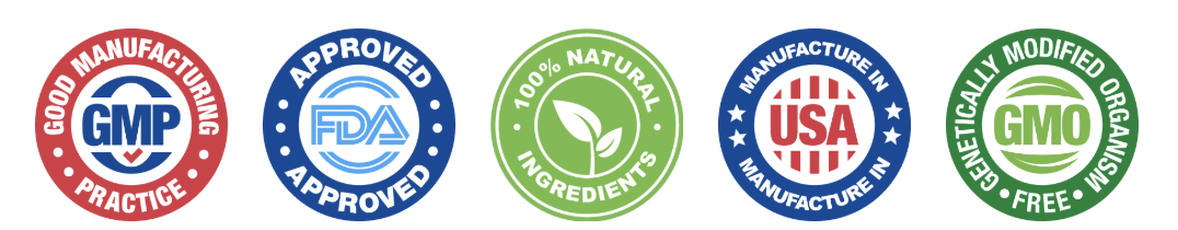 GMP FDA Natural USA GMO Free